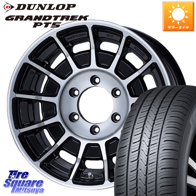 DUNLOP ダンロップ GRANDTREK PT5 グラントレック サマータイヤ 265/70R17ENKEI エンケイ ALLROAD BAJA ホイール17インチ 17X8.0J 20 6穴 139.7 ランドクルーザーFJ トライトン 4Runner Tacoma ランドクルーザー プラド カスタムサイズ FJクルーザー|タイヤスクエアミツヤ