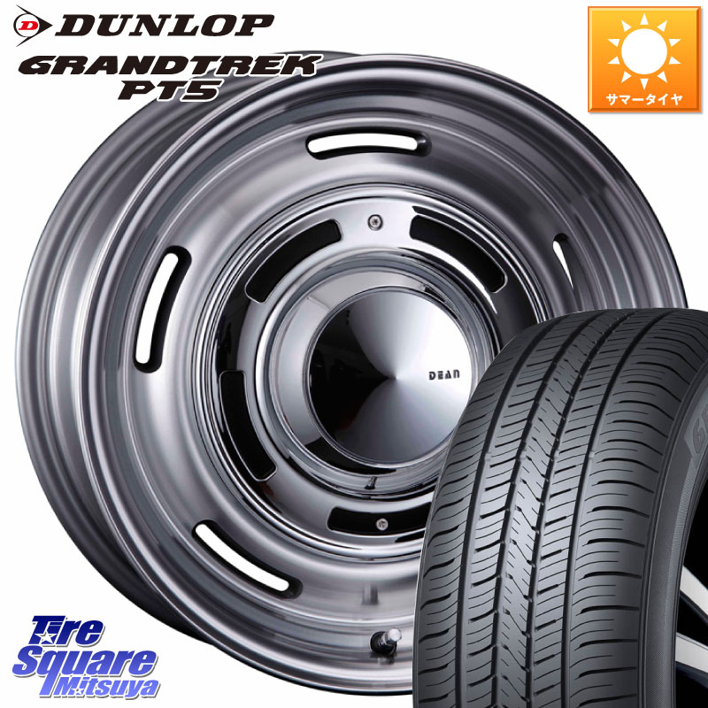 DUNLOP ダンロップ GRANDTREK PT5 グラントレック サマータイヤ 265/65R17CRIMSON ディーン クロスカントリー グレー 17インチ 17X8.0J 20 6穴 139.7 GUN226ハイラックス 150系プラド ランクル[FJ] トライトンGSR GUN125ハイラックス Tacoma ハイラックス HILUX ハイラ｜タイヤスクエアミツヤ