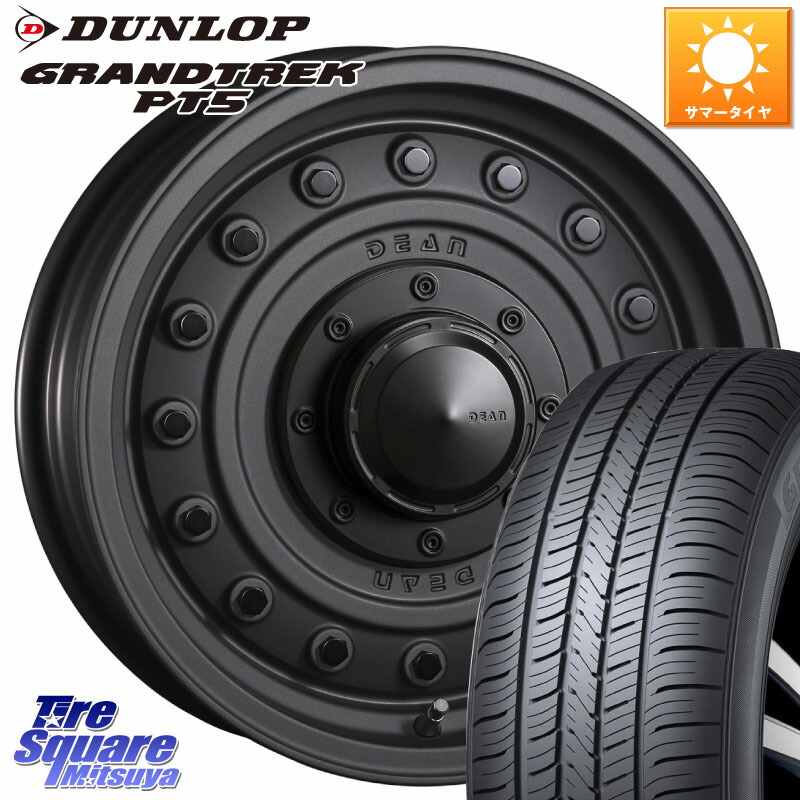 CRIMSON ディーン コロラド 16インチ 16 X 5.5J +20 5穴 139.7 DUNLOP ダンロップ GRANDTREK PT5 グラントレック サマータイヤ 215/65R16 ジムニー専用(要オーバーフェンダー等)