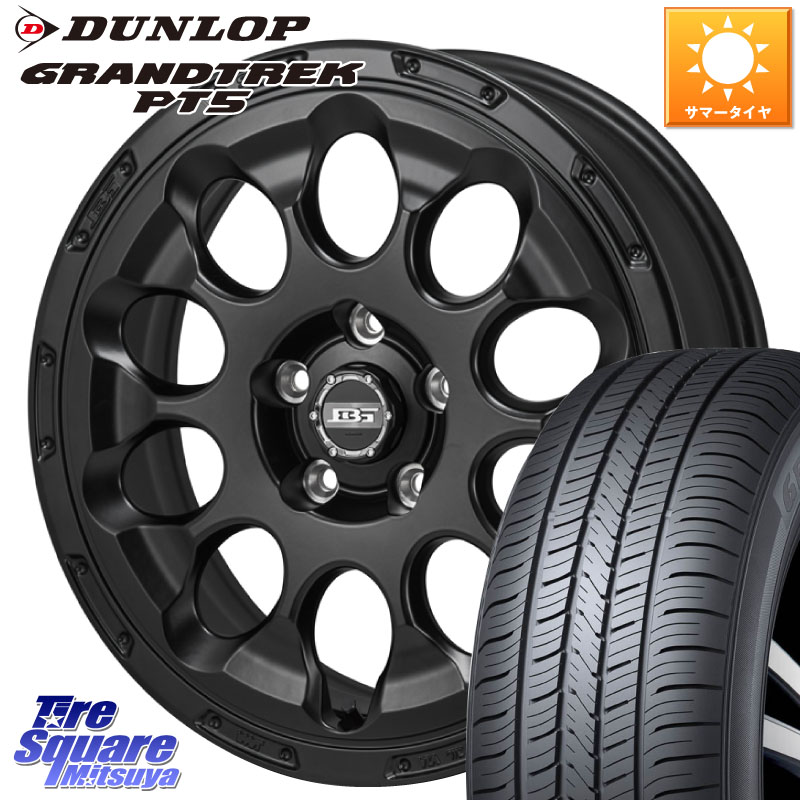 DUNLOP ダンロップ GRANDTREK PT5 グラントレック サマータイヤ 235/65R17Japan三陽 ボトムガルシア CHRONO クロノ 17X7.0J 38 5穴 114.3 50系RAV4 60系RAV4 RAV4 50系 デリカD:5 D5 カスタムサイズ RAV4 60系 CX-5 CX5 MAZDA｜タイヤスクエアミツヤ