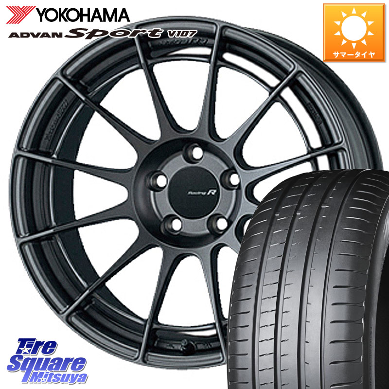 YOKOHAMA R3608 ADVAN アドバン Sport スポーツ V107 ★ ヨコハマ 225/60R18ENKEI エンケイ Racing Revolution NT03RR GM ホイール 18X8.0J 45 5穴 114.3 CX-5 CX-8 BT5レガシィアウトバック｜タイヤスクエアミツヤ