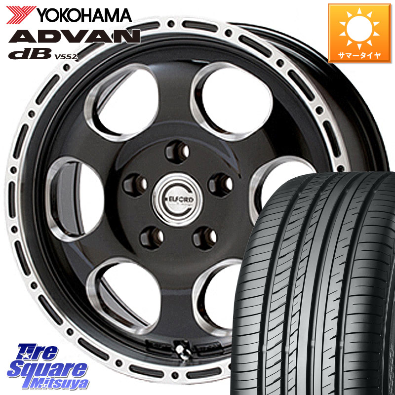 MEIWA Blood Stock One Piece ホイール 16インチ 16 X 7.0J +35 5穴 114.3 YOKOHAMA R2870 ADVAN dB V552 ヨコハマ 225/60R16