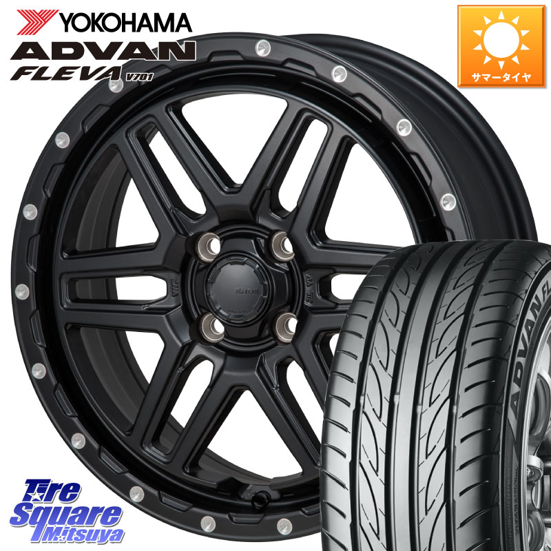 MONZA HI-BLOCK ERDE 16インチ 16 X 6.0J +42 4穴 100 YOKOHAMA R0405 ADVAN FLEVA V701 ヨコハマ 195/55R16