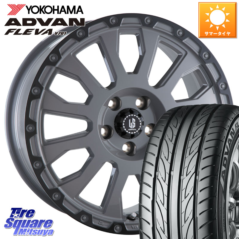 YOKOHAMA R0396 ADVAN FLEVA V701 ヨコハマ 235/55R18阿部商会 LA STRADA AVENTURA アヴェンチュラ 18インチ 18X8.0J 40 5穴 114.3 T32エクストレイル NX レクサス ハリアー｜タイヤスクエアミツヤ 106,189円
