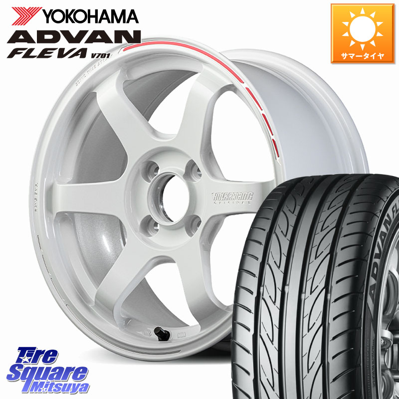 RAYS 【欠品次回10~11月】 TE37 SONIC TIME ATTACK EDITION 鍛造 ホイール 16インチ 16 X 7.0J +36 4穴 100 YOKOHAMA R0398 ADVAN FLEVA V701 ヨコハマ 205/45R16