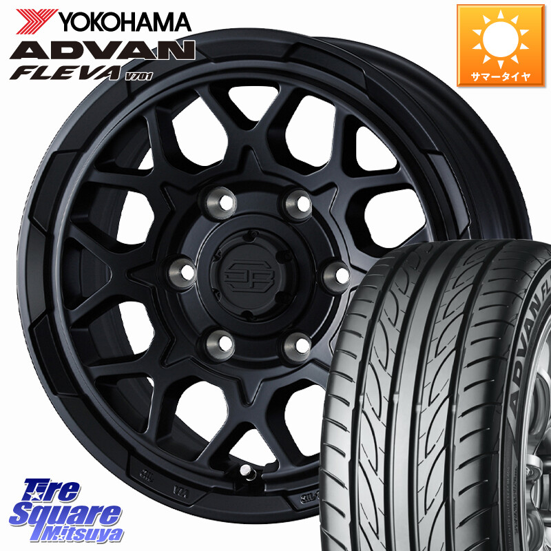YOKOHAMA R3583 ADVAN FLEVA V701 ヨコハマ 165/50R15MONZA HI-BLOCK TARMOR ホイール 15インチ 15X4.5J 45 4穴 100 タウンボックス クリッパーリオ 日産 コペン アトレーワゴン|タイヤスクエアミツヤ