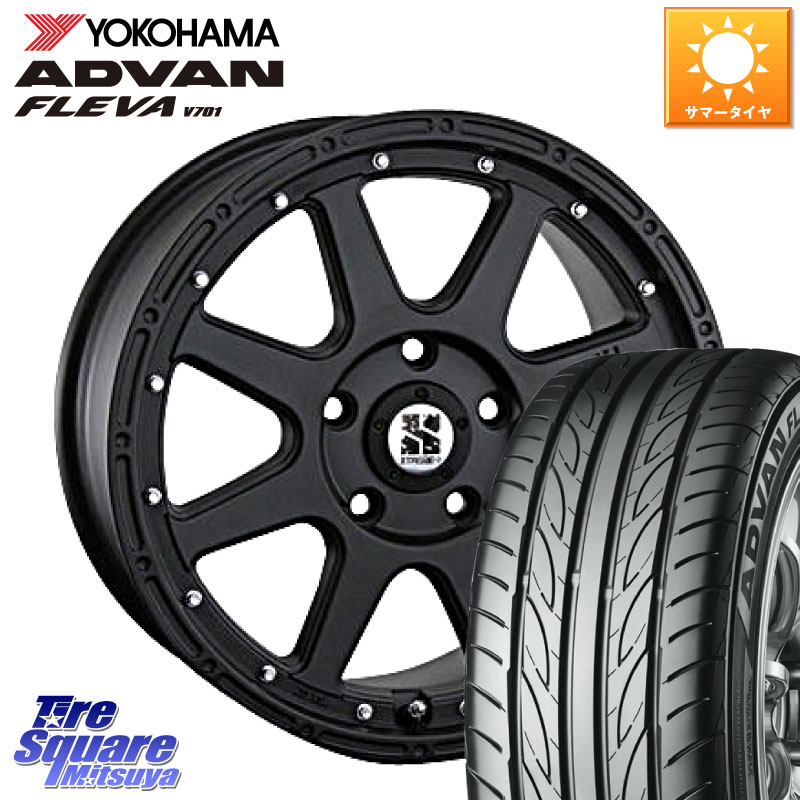 YOKOHAMA R0401 ADVAN FLEVA V701 ヨコハマ 215/40R17MLJ XTREME-J エクストリームJ ホイール 17インチ 17X7.5J 38 5穴 114.3|タイヤスクエアミツヤ