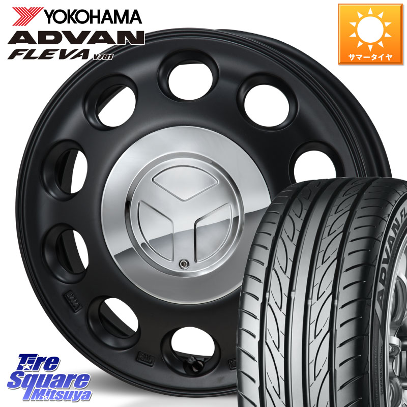 YOKOHAMA R3584 ADVAN FLEVA V701 ヨコハマ 165/55R15MONZA PIEDINO ピエディーノ 15インチ 15X4.5J 45 4穴 100 N-BOX デリカミニ2WD タント スペーシア サクラ R1 R2 ルークス ROOX 日産 デイズ デイズルークス 日産 コペン N-ONE N ONE エヌワン ワゴンR等ハイト系|タイヤスクエアミツヤ