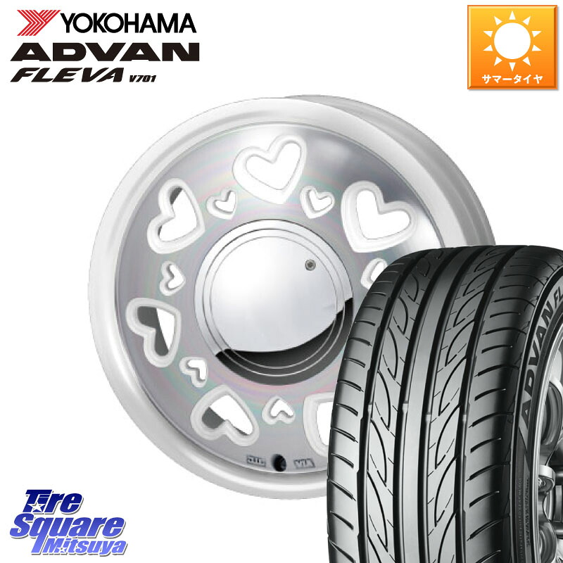 MONZA K Quty キューティー ホイール 15インチ 15 X 4.5J +43 4穴 100 YOKOHAMA R3584 ADVAN FLEVA V701 ヨコハマ 165/55R15 N-BOX タント スペーシア サクラ