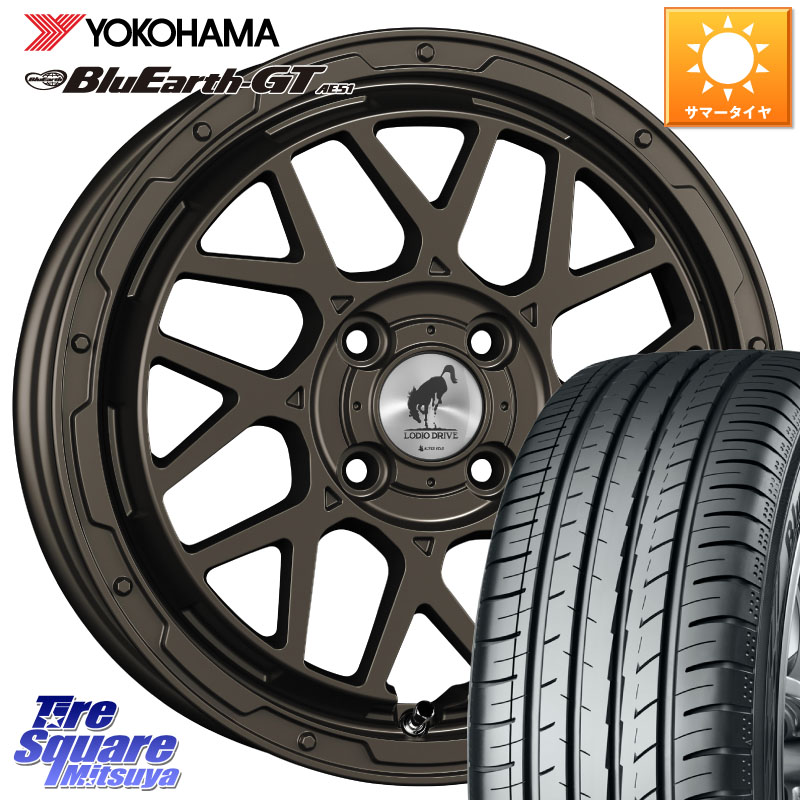 YOKOHAMA R4599 BluEarth-GT AE51 ヨコハマ 195/55R16SUPER STAR LODIO DRIVE ロディオドライブ 8M MONO モノ 16インチ 16X6.0J 42 4穴 100 ノート NOTE 日産 ブルーバードシルフィ 日産 キューブ CUBE 日産 アクア MAZDA2 マツダ2(デミオ) カローラフィールダー カロ|タイヤスクエアミツヤ