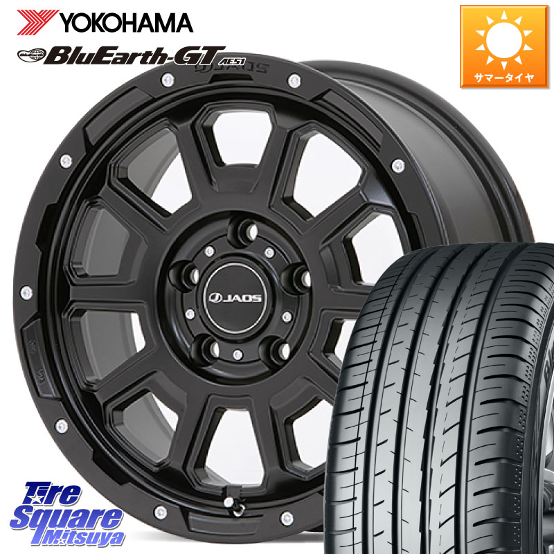 YOKOHAMA R4606 BluEarth-GT AE51 ヨコハマ 215/55R16JAOS JAOS ADAMAS BL5 ジャオス アダマス ビーエルファイブ 16インチ 16X7.0J 40 5穴 114.3 ZE1リーフ シビック インサイト｜タイヤスクエアミツヤ
