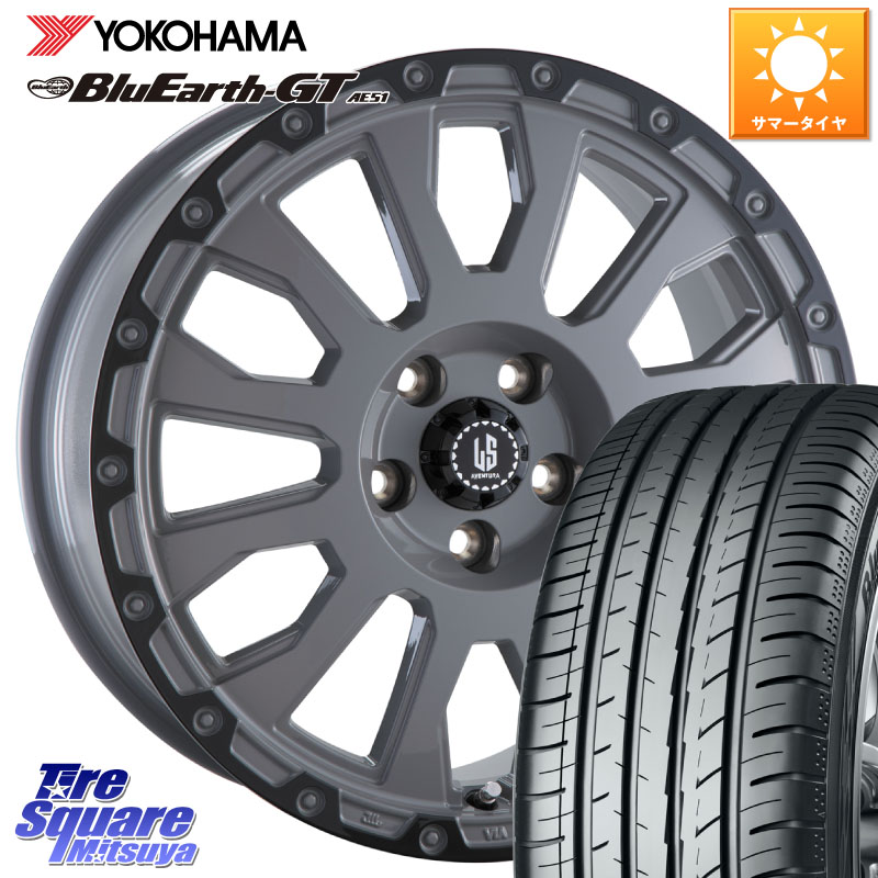YOKOHAMA R4599 BluEarth-GT AE51 ヨコハマ 195/55R16阿部商会 LA STRADA AVENTURA アヴェンチュラ 16インチ 16X7.0J 42 5穴 114.3｜タイヤスクエアミツヤ