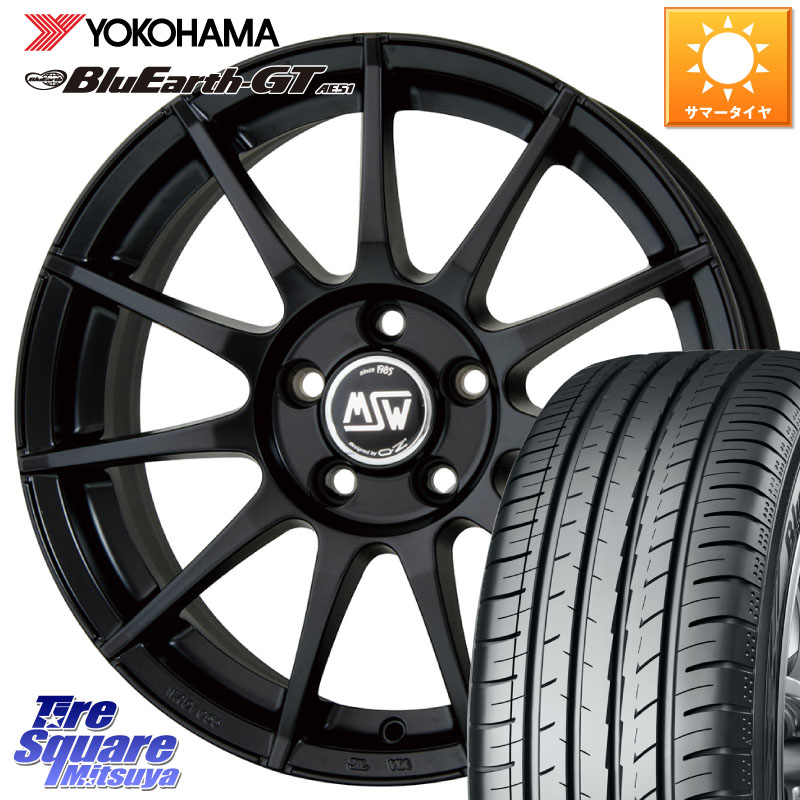MSW by OZ MSW85-2 ホイール 15インチ 15 X 6.0J(VW POLO AW) +38 5穴 100 YOKOHAMA R4600 BluEarth-GT AE51 ヨコハマ 185/65R15 フォルクスワーゲン POLO ポロ(AW) 68,244円