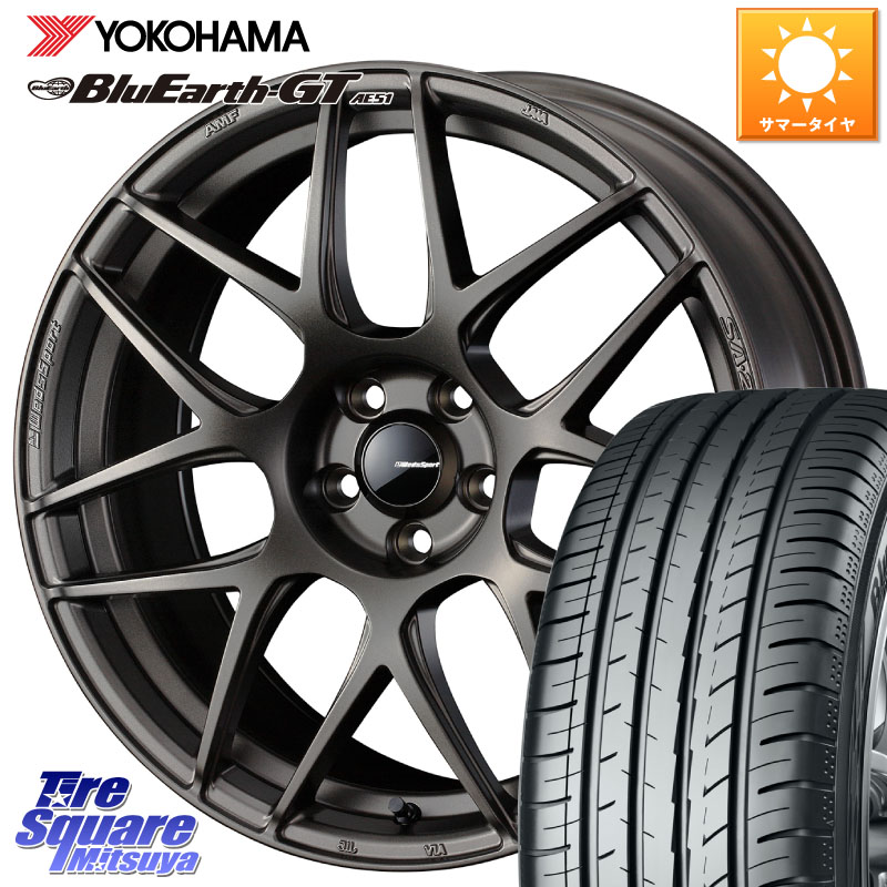 YOKOHAMA R4610 BluEarth-GT AE51 ヨコハマ 225/40R18WEDS WedsSport SA-27R SA27R ウェッズ スポーツ ホイール 18インチ 18X7.5J(86 Brembo) 45 5穴 100 BRZ/86/GR86ブレンボキャリパー対応 BRZ ブレンボキャリパー GR 86 ブレンボキャリパー 86 ブレンボキャリパー|タイヤスクエアミツヤ