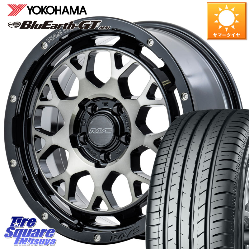 YOKOHAMA R4591 BluEarth-GT AE51 ヨコハマ 235/45R18RAYS 【欠品次回9~10月】 TEAM DAYTONA M9+ ホイール 18インチ 18X7.5J 38 5穴 114.3 CY2アコード 70系カムリ スカイラインセダン 日産 ES レクサス アコード|タイヤスクエアミツヤ