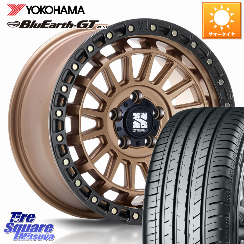 YOKOHAMA R4606 BluEarth-GT AE51 ヨコハマ 215/55R16MLJ XJ08 XTREME-J ホイール 16インチ 16X7.0J 35 5穴 114.3 インサイト｜タイヤスクエアミツヤ