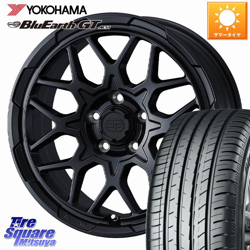 YOKOHAMA R4573 BluEarth-GT AE51 ヨコハマ 225/50R17WEDS STADTBERGE2 ホイール 17インチ スタットベルク 17X7.0J 38 5穴 114.3 マークXジオ RX-8 MAZDA｜タイヤスクエアミツヤ
