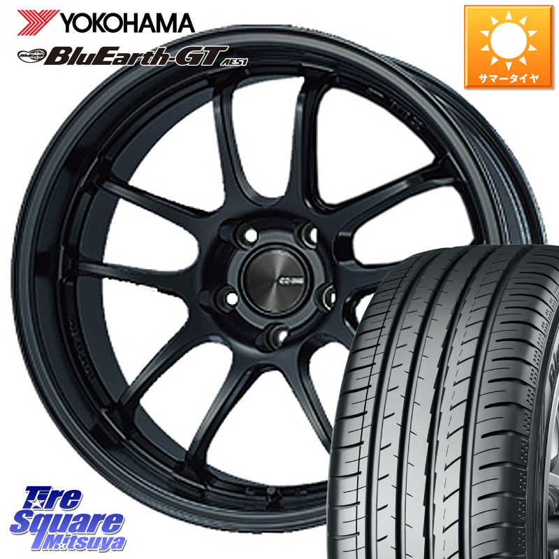 ENKEI エンケイ PerformanceLine PF01 EVO ホイール 18 X 9.0J(VAB 4POT) +45 5穴 114.3 YOKOHAMA R4625 BluEarth-GT AE51 ヨコハマ 245/40R18 144,005円