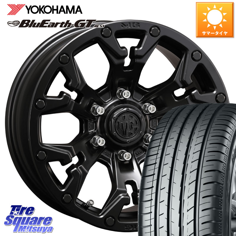 YOKOHAMA R4575 BluEarth-GT AE51 ヨコハマ 205/55R16CRIMSON クリムソン GOLEM ゴーレム 16インチ ◇参考画像 16X7.0J 35 5穴 114.3 GRヤリスRSノーマルキャリパー|タイヤスクエアミツヤ
