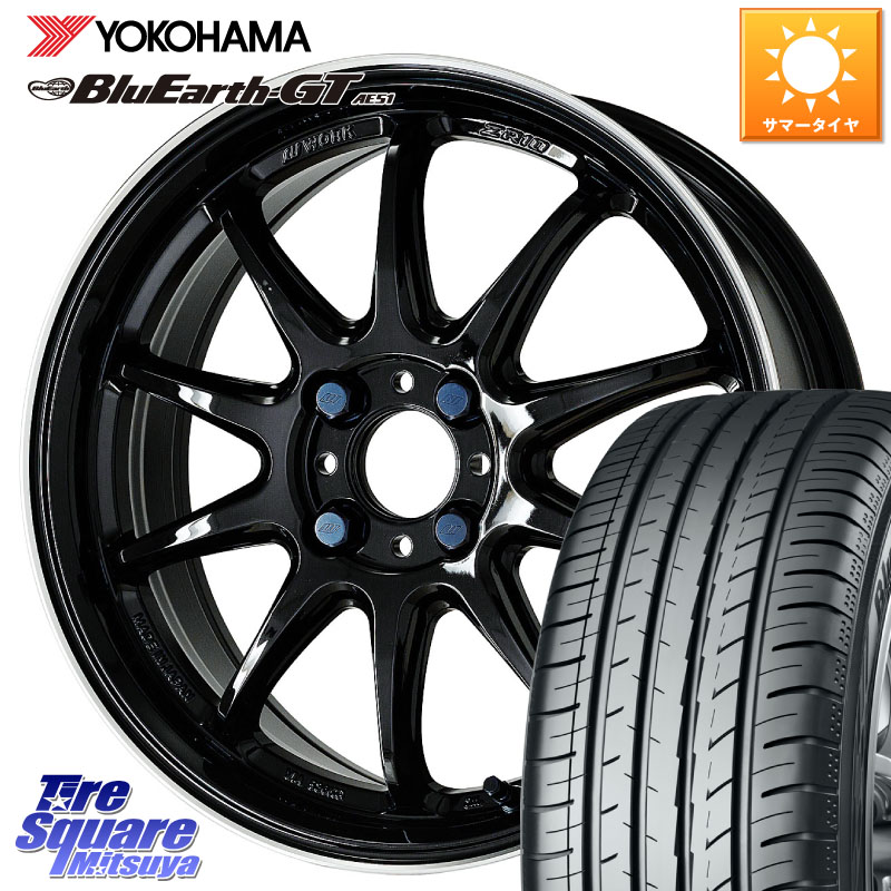 WORK ワーク EMOTION エモーション ZR10 16インチ 16 X 6.5J +38 4穴 100 YOKOHAMA R4599 BluEarth-GT AE51 ヨコハマ 195/55R16 MAZDA2