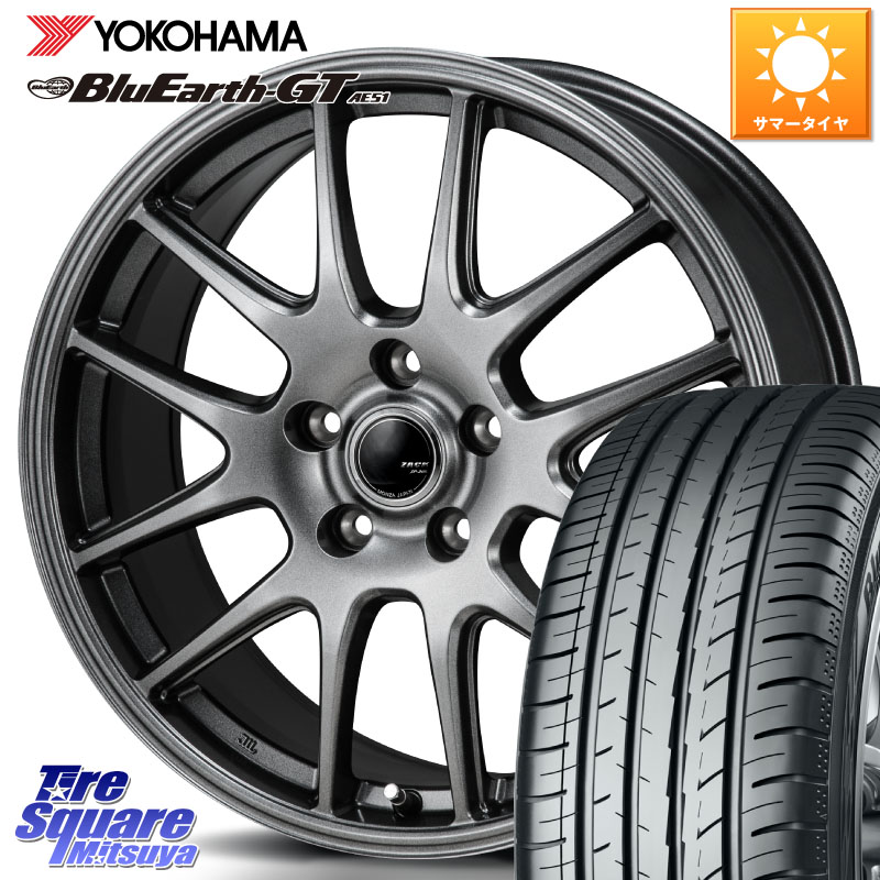 Japan三陽 ZACK JP-205 ホイール 15 X 6.0J +41 5穴 100 YOKOHAMA R4608 BluEarth-GT AE51 ヨコハマ 175/65R15