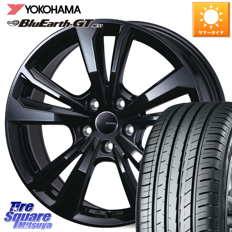 TARGA smartline365 スマートライン 15 X 5.5J(MINI F55 F56 F57) +44 5穴 112 YOKOHAMA R4608 BluEarth-GT AE51 ヨコハマ 175/65R15 MINI ミニ F55 F56 F57