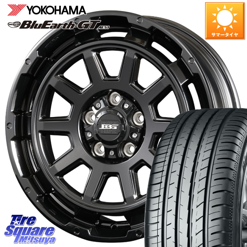 YOKOHAMA R4573 BluEarth-GT AE51 ヨコハマ 225/50R17KOSEI ボトムガルシア ディグレ ホイール 17X7.0J 40 5穴 114.3 WRX-S4(VBH) マークXジオ エアトレック RX-8 MAZDA|タイヤスクエアミツヤ