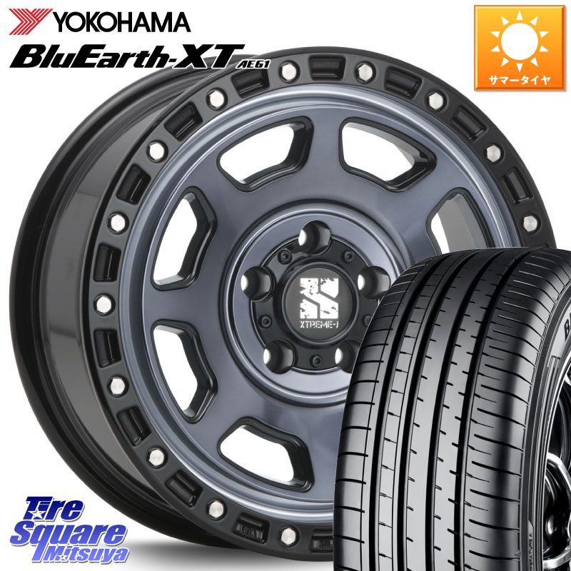 YOKOHAMA R5778 BluEarth-XT AE61 ヨコハマ 235/65R17MLJ XJ07 XTREME-J 5H IND エクストリームJ 17インチ 17X8.0J 35 5穴 114.3 RAV4 50系 RAV4 60系|タイヤスクエアミツヤ