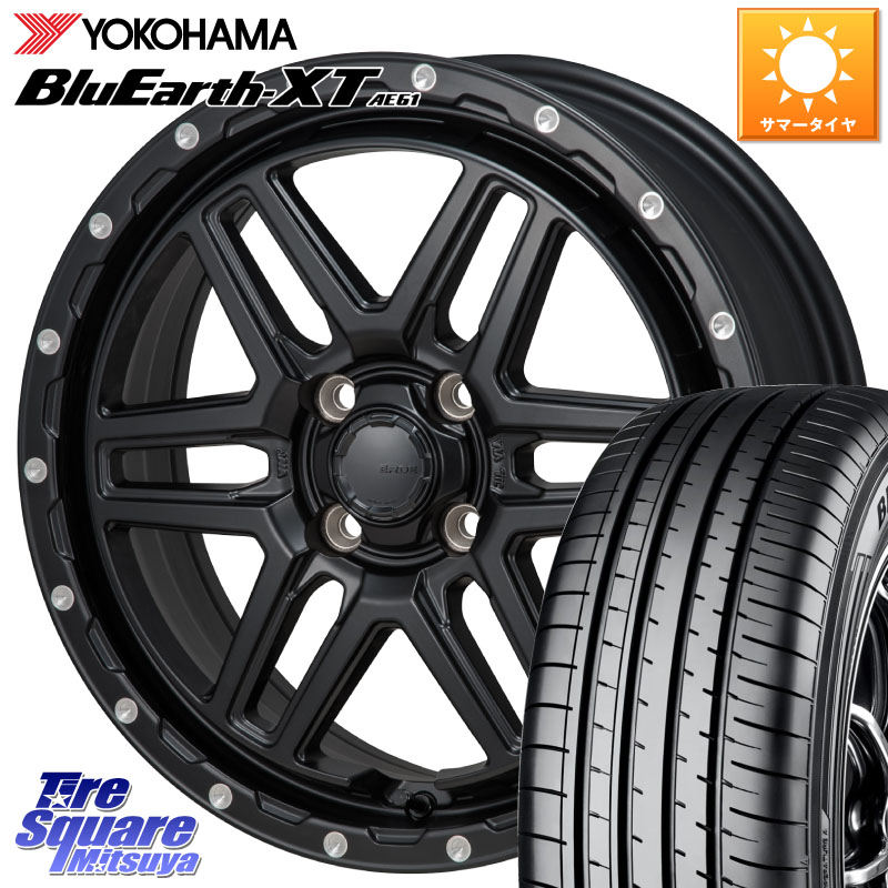 YOKOHAMA R8539 BluEarth-XT AE61 ヨコハマ 195/65R16MONZA HI-BLOCK ERDE 16インチ 16X6.0J 42 4穴 100 ライズ/ロッキー(ガソリン車4穴) ロッキー ガソリン車 4穴 REX レックス｜タイヤスクエアミツヤ