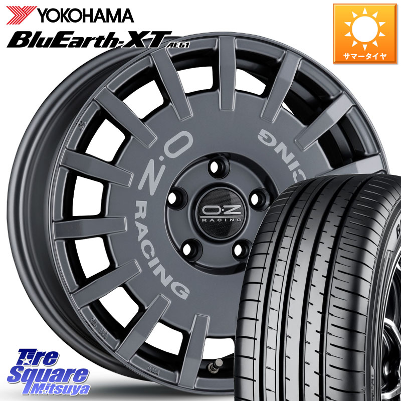 YOKOHAMA R8539 BluEarth-XT AE61 ヨコハマ 195/65R16OZ Rally Racing ラリーレーシング GRA 16インチ 16X7.0J 45 5穴 114.3 P15キックス｜タイヤスクエアミツヤ