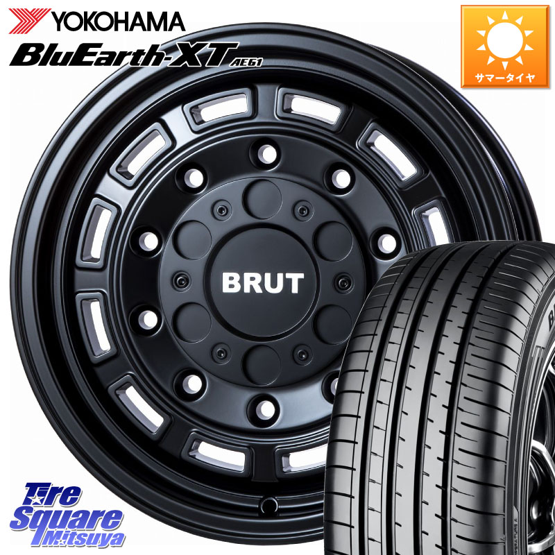 BRUT ブルート BR-70 BR70 ホイール 17インチ 17 X 7.5J +40 5穴 114.3 YOKOHAMA R5772 BluEarth-XT AE61 ヨコハマ 215/55R17 70系カムリ 107,345円