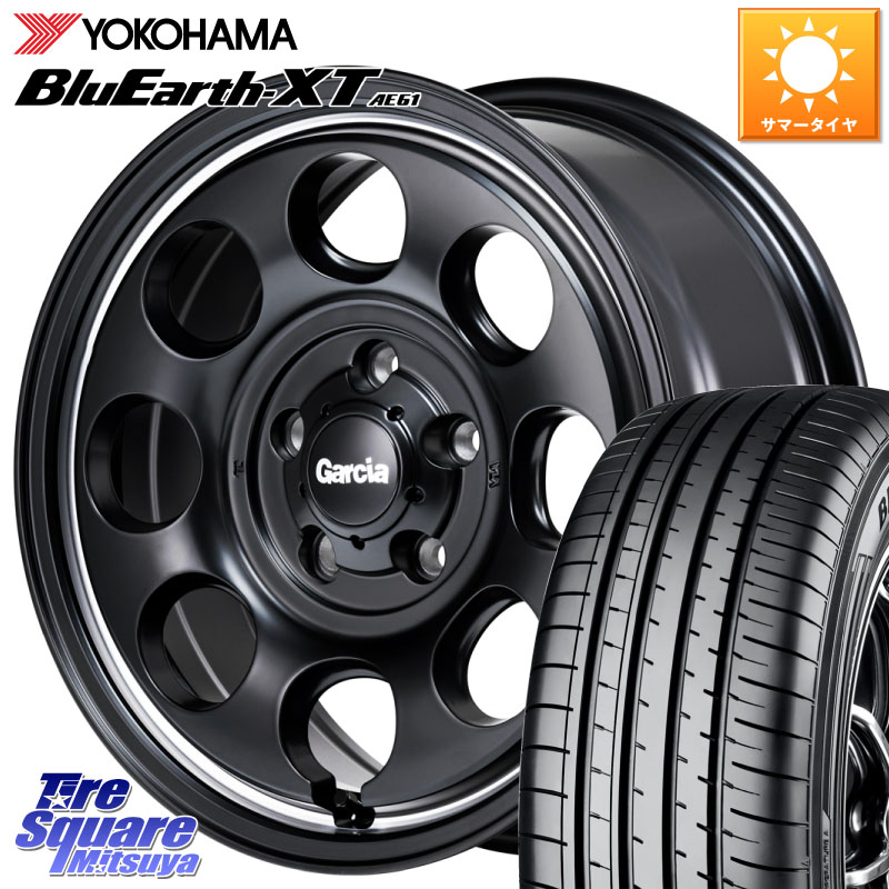 MANARAY MID Garcia Palm8 ガルシア パーム8 ホイール 16インチ 16 X 7.0J +40 5穴 114.3 YOKOHAMA R8543 BluEarth-XT AE61 ヨコハマ 205/65R16 10系アルファード 70系カムリ