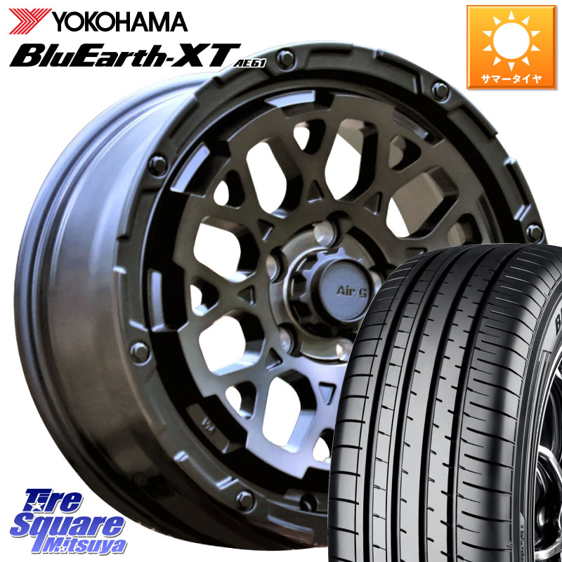 YOKOHAMA R5773 BluEarth-XT AE61 在庫● ヨコハマ 4本単位での販売 215/60R174X4エンジニアリング Air/G Rocks ロックス GHOST ホイール 17インチ 17X7.0J 32 5穴 114.3 20系アルファード ヴェルファイア｜タイヤスクエアミツヤ