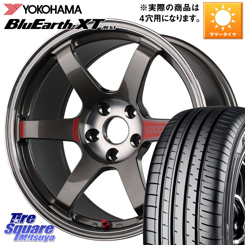 YOKOHAMA R8540 BluEarth-XT AE61 ヨコハマ 195/60R17RAYS 【欠品次回要問合せ】 VOLK RACING TE37 SAGA SL TE37 ホイール 17インチ 17X7.0J 44 4穴 100 ライズ/ロッキー(ガソリン車4穴) ロッキー ガソリン車 4穴｜タイヤスクエアミツヤ 179,235円