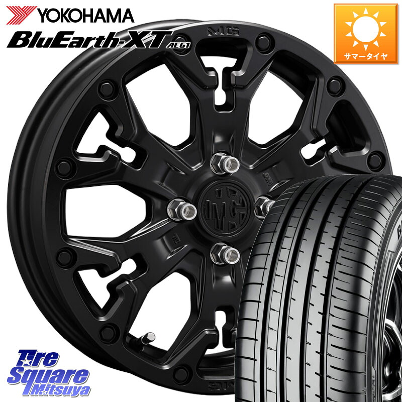 CRIMSON MG GOLEM Jr ホイール 16インチ 16 X 6.0J +38 4穴 100 YOKOHAMA R8539 BluEarth-XT AE61 ヨコハマ 195/65R16 ライズ ロッキー ガソリン車 4穴