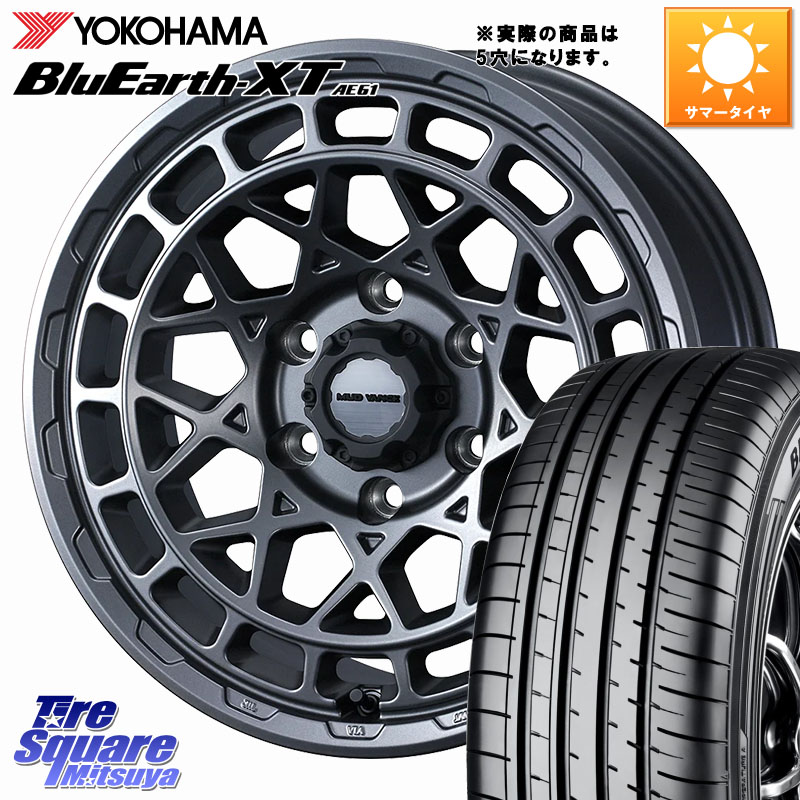 YOKOHAMA R5772 BluEarth-XT AE61 ヨコハマ 215/55R17WEDS MUDVANCE X TYPE M ホイール 17インチ マッドヴァンス タイプM 17X7.0J 38 5穴 114.3 70系カムリ ジューク JUKE 日産 ステージア 日産 マークXジオ HS レクサス ティアナ 日産 カムリ スカイラインセダン 日産|タイヤスクエアミツヤ