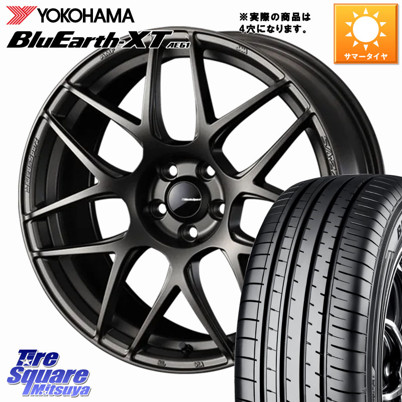 YOKOHAMA R8540 BluEarth-XT AE61 ヨコハマ 195/60R17WEDS WedsSport SA-27R SA27R ウェッズ スポーツ ホイール ◇参考画像 17インチ 17X6.5J 42 4穴 100 ライズ/ロッキー(ガソリン車4穴) ロッキー ガソリン車 4穴 REX レックス｜タイヤスクエアミツヤ 93,979円