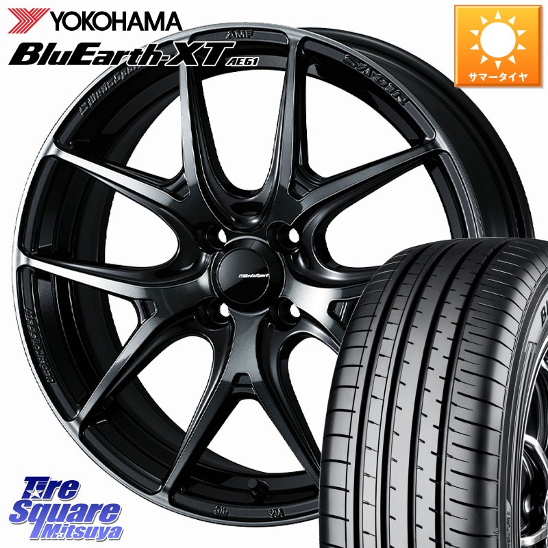 YOKOHAMA R8543 BluEarth-XT AE61 ヨコハマ 205/65R16WEDS WedsSport SA-01R SA01R ウェッズ スポーツ ホイール 16インチ 16X6.5J 42 4穴 100 ロッキー ガソリン車 4穴 ライズ ガソリン車 4穴|タイヤスクエアミツヤ