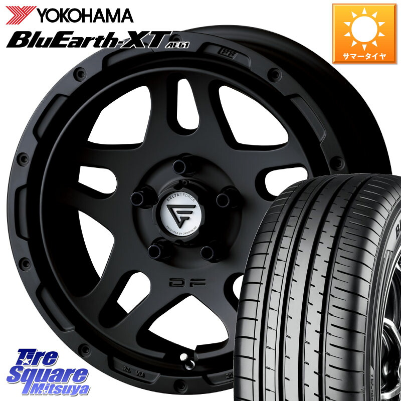 DELTA FORCE OVERLANDER ホイール 17インチ 17 X 7.0J +32 5穴 114.3 YOKOHAMA R5778 BluEarth-XT AE61 ヨコハマ 235/65R17