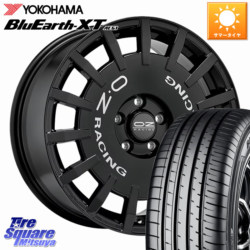 OZ Rally Racing ラリーレーシング ホイール 16インチ 16 X 7.0J(VW TROC A1D) +48 5穴 112 YOKOHAMA R5774 BluEarth-XT AE61 ヨコハマ 215/60R16 フォルクスワーゲン T-ROC