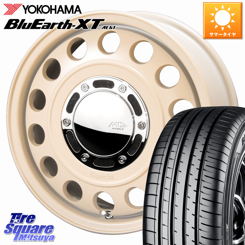 MANARAY MID GARCIA CISCO Type2 サンドベージュ 在庫● 16インチ ガルシア シスコ 16 X 6.5J +40 5穴 114.3 YOKOHAMA R8543 BluEarth-XT AE61 ヨコハマ 205/65R16 ヤリスクロス 10系アルファード 70系カムリ