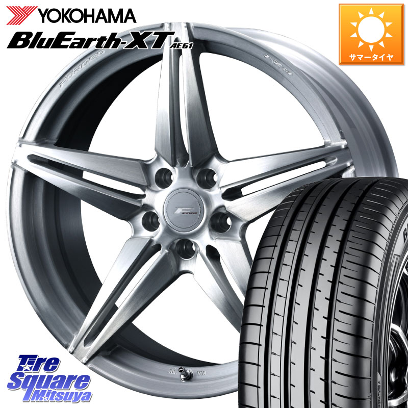 WEDS F ZERO FZ-3 FZ3 鍛造 FORGED ホイール18インチ エフゼロ 18 X 7.5J +48 5穴 114.3 YOKOHAMA R5783 BluEarth-XT AE61 ヨコハマ 215/55R18 CX-30 MX-30