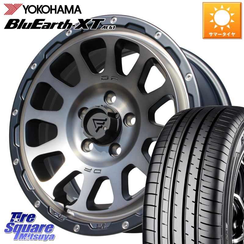 DELTA FORCE デルタフォース オーバル 16インチ 16 X 7.0J +35 5穴 114.3 YOKOHAMA R8543 BluEarth-XT AE61 ヨコハマ 205/65R16