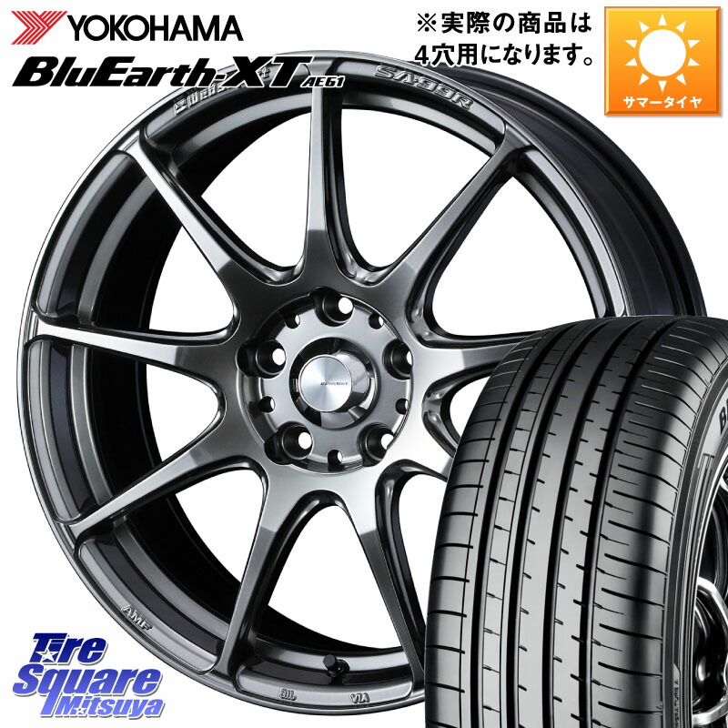 WEDS ウェッズ スポーツ SA99R SA-99R PSB 16インチ 16 X 6.5J +42 4穴 100 YOKOHAMA R8543 BluEarth-XT AE61 ヨコハマ 205/65R16