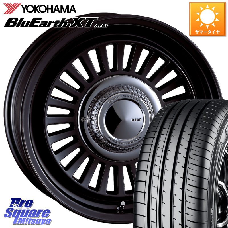 YOKOHAMA R5774 BluEarth-XT AE61 ヨコハマ 215/60R16CRIMSON DEAN California カリフォルニア 16X7.0J 25 6穴 139.7|タイヤスクエアミツヤ