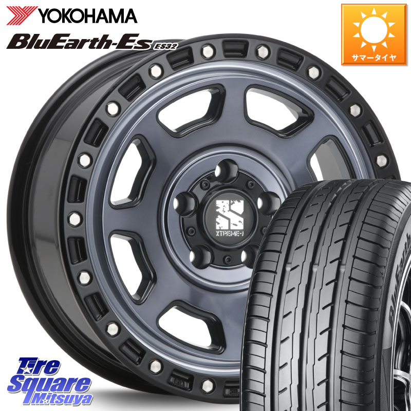 MLJ XJ07 XTREME-J 5H IND エクストリームJ 16インチ 16 X 7.0J +35 5穴 114.3 YOKOHAMA R2464 BluEarth-Es ES32 ヨコハマ 215/55R16