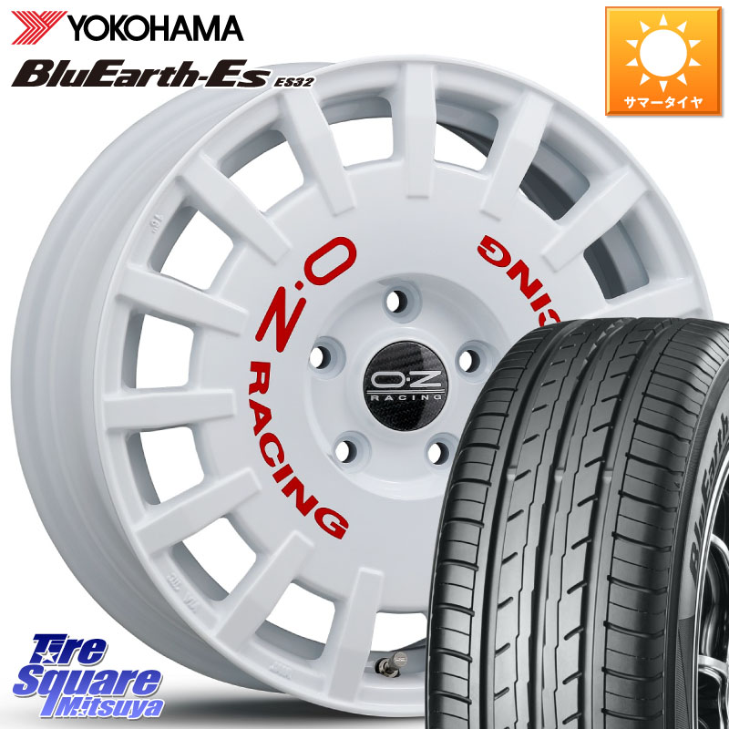 YOKOHAMA R6286 BluEarth-Es ES32 ヨコハマ 195/65R16OZ Rally Racing ラリーレーシング 16インチ 16X7.0J 45 5穴 114.3 P15キックス|タイヤスクエアミツヤ