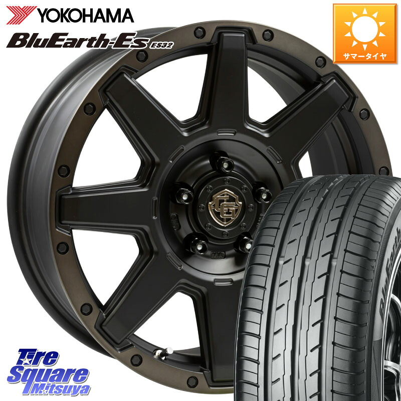 YOKOHAMA R2471 BluEarth-Es ES32 ヨコハマ 225/45R17WEDS CROSS OVER GARMENTS StyleU 17インチ 17X7.0J 35 5穴 114.3 GRヤリスRSノーマルキャリパー IS レクサス|タイヤスクエアミツヤ