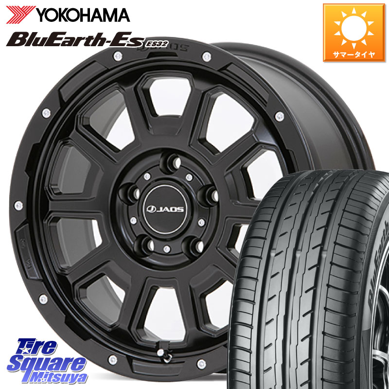 JAOS JAOS ADAMAS BL5 ジャオス アダマス ビーエルファイブ 16インチ 16 X 7.0J +40 5穴 114.3 YOKOHAMA R2455 BluEarth-Es ES32 ヨコハマ 205/55R16 GRヤリスRSノーマルキャリパー