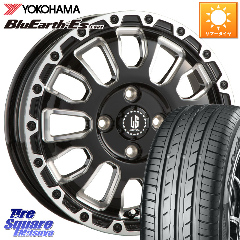 YOKOHAMA R2451 BluEarth-Es ES32 ヨコハマ 205/45R16阿部商会 LA STRADA AVENTURA アヴェンチュラ 16インチ 16X6.0J 40 4穴 100|タイヤスクエアミツヤ